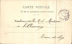 VINTAGE POSTCARD Moorish Paris House with the Park of Montsouris