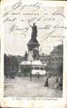 CPA Paris Collection Petit Journal Place de la Republique