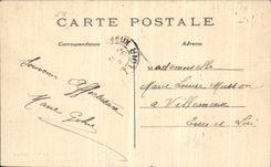 VINTAGE POSTCARD Paris the Carpeaux Fountain and L Avenue of L Observatoive