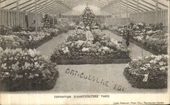 CPA Exposition D Horticulture Paris Fleurs