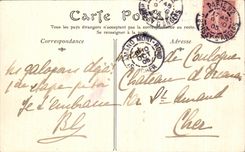 VINTAGE POSTCARD Paris the Place And L Church of the Trinity