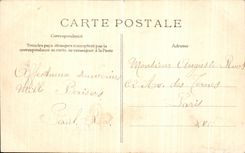 VINTAGE POSTCARD Palate of Fontinebleau Berccau of King de Rome Napoleon II