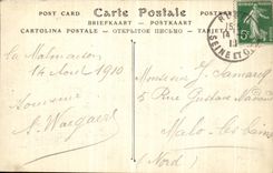 VINTAGE POSTCARD Malmaison Castle of the Residence of L Napoleon Emperor 1st