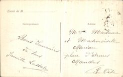 POSTAL Paris de la VENDIMIA una esquina de los Hillocks de Chaumont