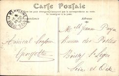 CPA Bagnoles de l Orne Route de Tesse la Madeleine pension Leon Cordier