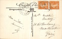 CPA Bagnoles de l Orne L Avenue du Dante