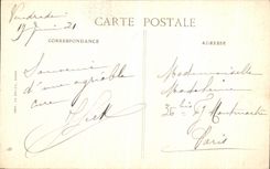 CPA Bagnoles de l Orne L Avenue du Dante