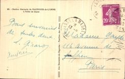 CPA Station thermale de Bagnoles de l Orne L Allee de Dante