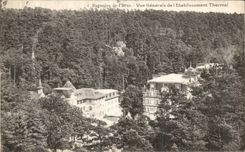CPA Bagnoles De L Orne Vue Generale de L Etablissement Thermal