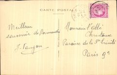 CPA Bagnoles De L Orne Le Grand Hotel Le Lac et le Casino