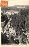 CPA Bagnoles De L Orne Vue prise du rocher au chien 