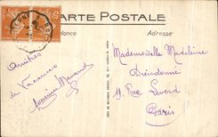 CPA Bagnoles De L Orne Vue prise du rocher au chien 