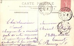 CPA Bagnoles De L Orne Le Rocher de L Etablissement thermal
