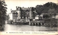 CPA Bagnoles De L Orne Le Chateau de Couterne