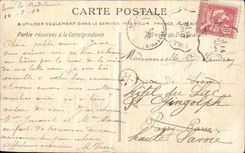CPA Bagnoles De L Orne Route de la Madeleine