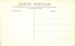 VINTAGE POSTCARD Holy Omer Jacqueline Robins and Tour St Bertin