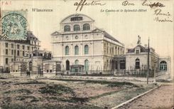 CPA Wimereux Le Casino et le Splendid Hotel