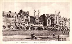 CPA Wimereux La Plage et L Atlantic
