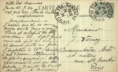 CPA Gris Nez Falaise en Avant du Phare