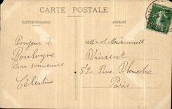 VINTAGE POSTCARD Boulogne On Sea the Port and the Quays Boats