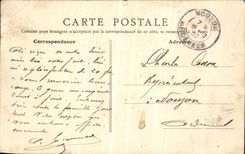 VINTAGE POSTCARD Boulogne On Mer Carries Dunes