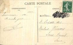 VINTAGE POSTCARD Boulogne On Sea the Beach View