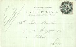 VINTAGE POSTCARD Boulogne On Inland sea of the Cathedral