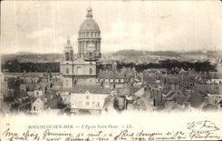 VINTAGE POSTCARD Boulogne On Sea L Notre Dame Church