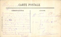 VINTAGE POSTCARD Boulogne on Sea the Column of the Large army L Entered of the Park and Houses
