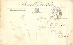 POSTAL Boulogne de la VENDIMIA en el mar L antes de los barcos portuarios