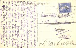 VINTAGE POSTCARD Boulogne On Sea View taken of the Martyrdom