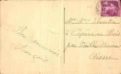 VINTAGE POSTCARD Boulogne On Sea Seen the Beach