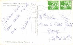 CPSM Boulogne on Sea the Cathedral Truck