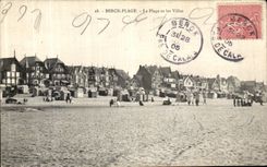 CPA Berck Plage La Plage et les Villas
