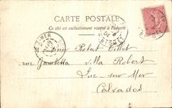 VINTAGE POSTCARD Paris the Montsonris Park