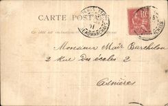 VINTAGE POSTCARD Paris Saint Denis Carries
