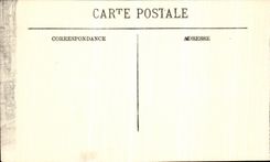 VINTAGE POSTCARD Paris Floods At the station Lazare Saint