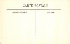 VINTAGE POSTCARD Paris Floods Of Station Larare Saint and Place of Rome