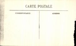 VINTAGE POSTCARD Paris Floods Of the Street and Train station of Lyon