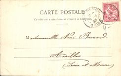 VINTAGE POSTCARD Paris Church of Trintite