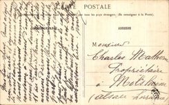 VINTAGE POSTCARD Paris Monument of the Sculptor Barye Lion