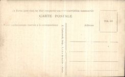 La POSTAL Paris de la VENDIMIA que el panteon Caveaux Tombeau del presidente de Sadi Carnot de la república asesina tiene Lyon