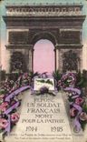 CPA Paris La Tombe du Soldat Inconnu Sous L Arc de Triomphe