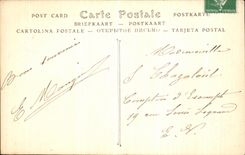 VINTAGE POSTCARD Paris Park of the Chaumonts Hillocks the View point