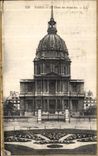 Chart collee recto back Dome of the Invalids and Column of July of the Bastille