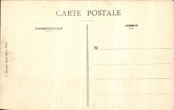 CPA La Crue de la Seine Janvier La Marine de Guerre va au secours des sinistres