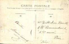 CPA Inondations Paris janvier Avenue Ledru Rollin Faub St Antoine 