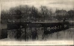 CPA Paris Inondation De Entree le la Gere des Invalides