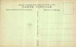 VINTAGE POSTCARD Paris Montmartre Basilica of the Sacring Heart the bell tower