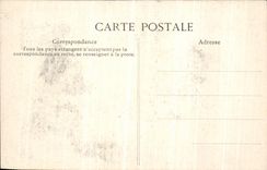 POSTAL Paris de la VENDIMIA el arzobispo cardinal de Richard de Paris